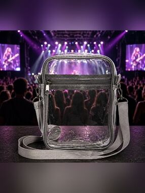 PVC Clear Crossbody Bag